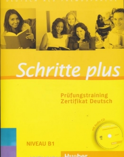 Schritte plus - Prüfungstraining Zertifikat Deutsch mit Audio-CD B1