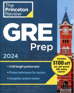 The Princeton Review GRE Prep 2024