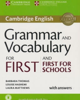 Cambridge English Grammar and Vocabulary for First and First for Schools with answers + Downloadable Audio and Online resources