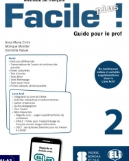Facile Plus 2 - Guide pour le prof + 2 CD audio