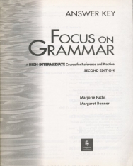Focus on Grammar Higher-Intermediate Answer Key