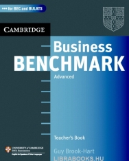 Business Benchmark Advanced - for BEC Higher and BULATS Editions Teacher's Resource Book