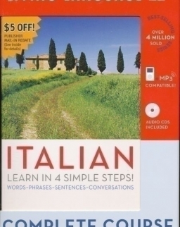Living Language - Italian - Complete Course The Basics - Book & 4 Audio CDs + Dictionary