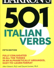 Barron's 501 Italian Verbs