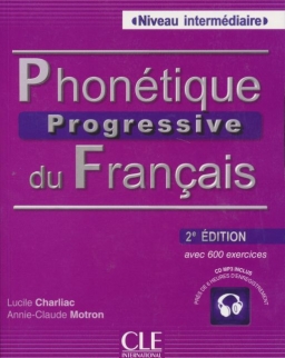 Phonétique progressive du français - 2e édition - Livre + CD audio