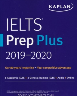 KAPLAN IELTS Prep Plus 2019-2020 + CD-ROM