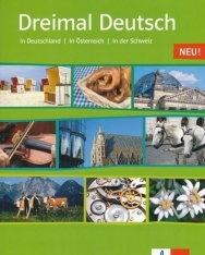 Neu Dreimal Deutsch Lesebuch mit Audio CD - In Deutscland, In Österreich, In der Schweiz