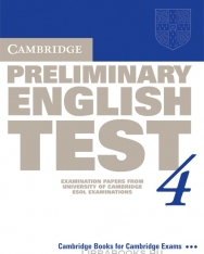 Cambridge Preliminary English Test 4 Official Examination Past Papers 2nd Edition Student's Book