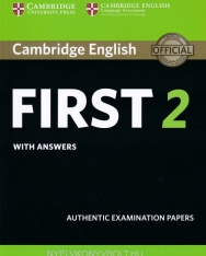 Cambridge English First 2 Student's Book with Answers: Authentic Examination Papers
