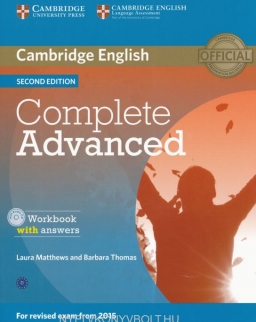 Complete Advanced Second edition Workook with answers with Audio CD
