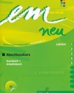 Em neu 2008 Abschlusskurs 1-5 Kursbuch + Arbeitsbuch + CD