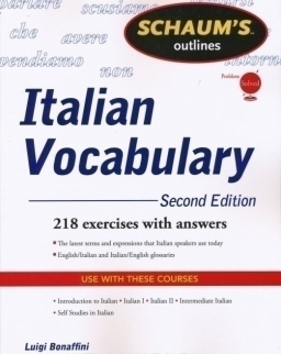 Schaum's Outlines - Italian Vocabulary 218 Exercises with Answers