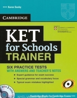 Cambridge KET for Schools Trainer with 2 Audio CDs