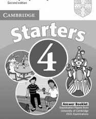 Cambridge Young Learners English Tests Starters 4 Answer Booklet