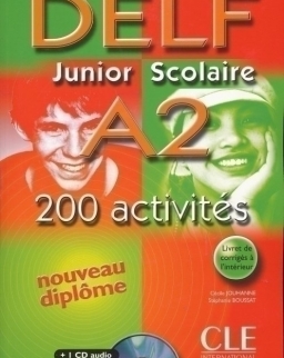 Nouveau DELF Junior & Scolaire A2 200 activités + CD audio