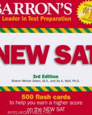 Barron's NEW SAT Flash Cards, 3rd Edition: 500 Flash Cards to Help You Achieve a Higher Score
