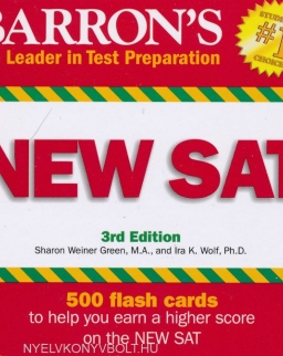 Barron's NEW SAT Flash Cards, 3rd Edition: 500 Flash Cards to Help You Achieve a Higher Score
