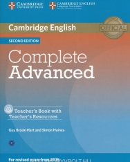 Complete Advanced Second edition Teacher's Book with Teacher's Resources CD-ROM