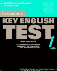 Cambridge Key English Test 1 Official Examination Past Papers 2nd Edition Student's Book with Answers
