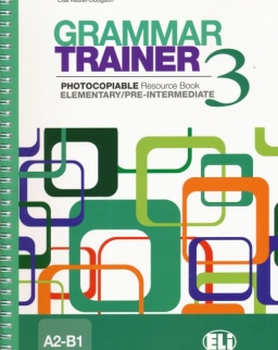 Grammar Trainer 3 - Photocopiable Resource Book Elementary/Pre-Intermediate Level