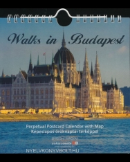 Walks in Budapest - Képeslapos öröknaptár térképpel