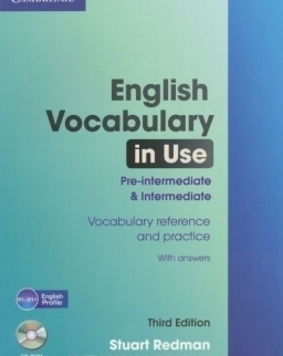 English Vocabulary in Use Pre-Intermediate and Intermediate with Answers with CD-ROM - Third Edition