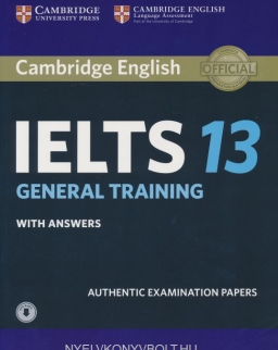 Cambridge IELTS 13 Official Authentic Examination Papers Student's Book with Answers and with Audio