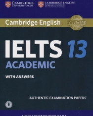 Cambridge IELTS 13 Academic Official Authentic Examination Papers Student's Book with Answers and with Audio