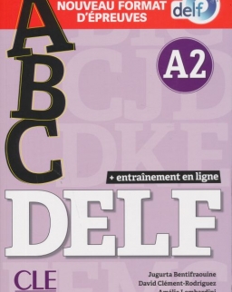ABC DELF - Niveau A2 - Livre + CD + Entrainement en ligne - Conforme au nouveau format d'épreuves