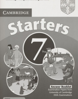 Cambridge Young Learners English Tests Starters 7 Answer Booklet
