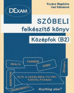 DExam Szóbeli felkészítő könyv középfok B2 + Audio CD