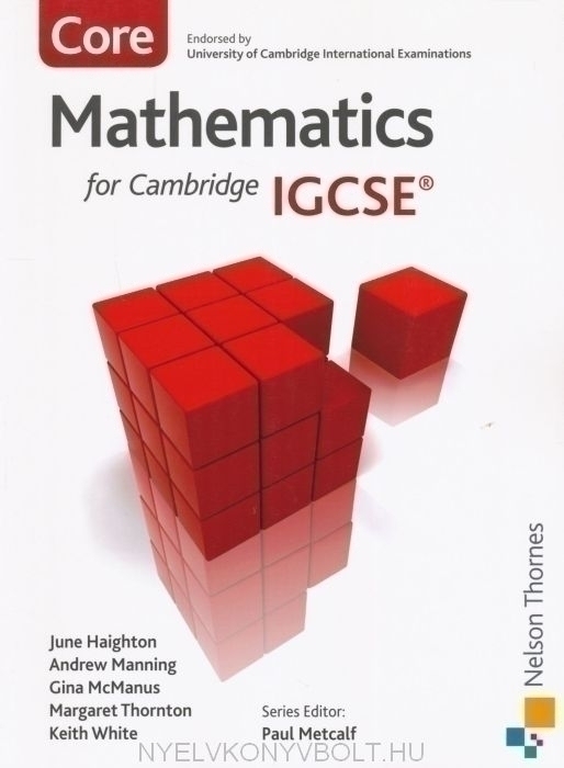 Core Mathematics for Cambridge IGCSE | Nyelvkönyv forgalmazás ...