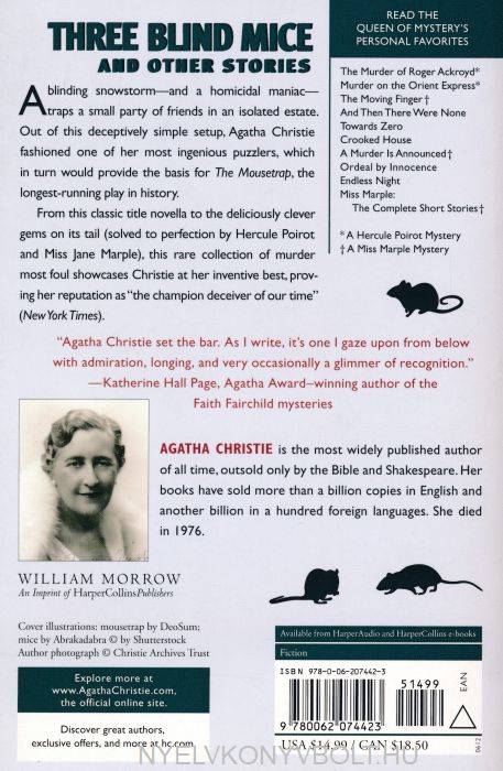 three blind mice and other stories agatha christie