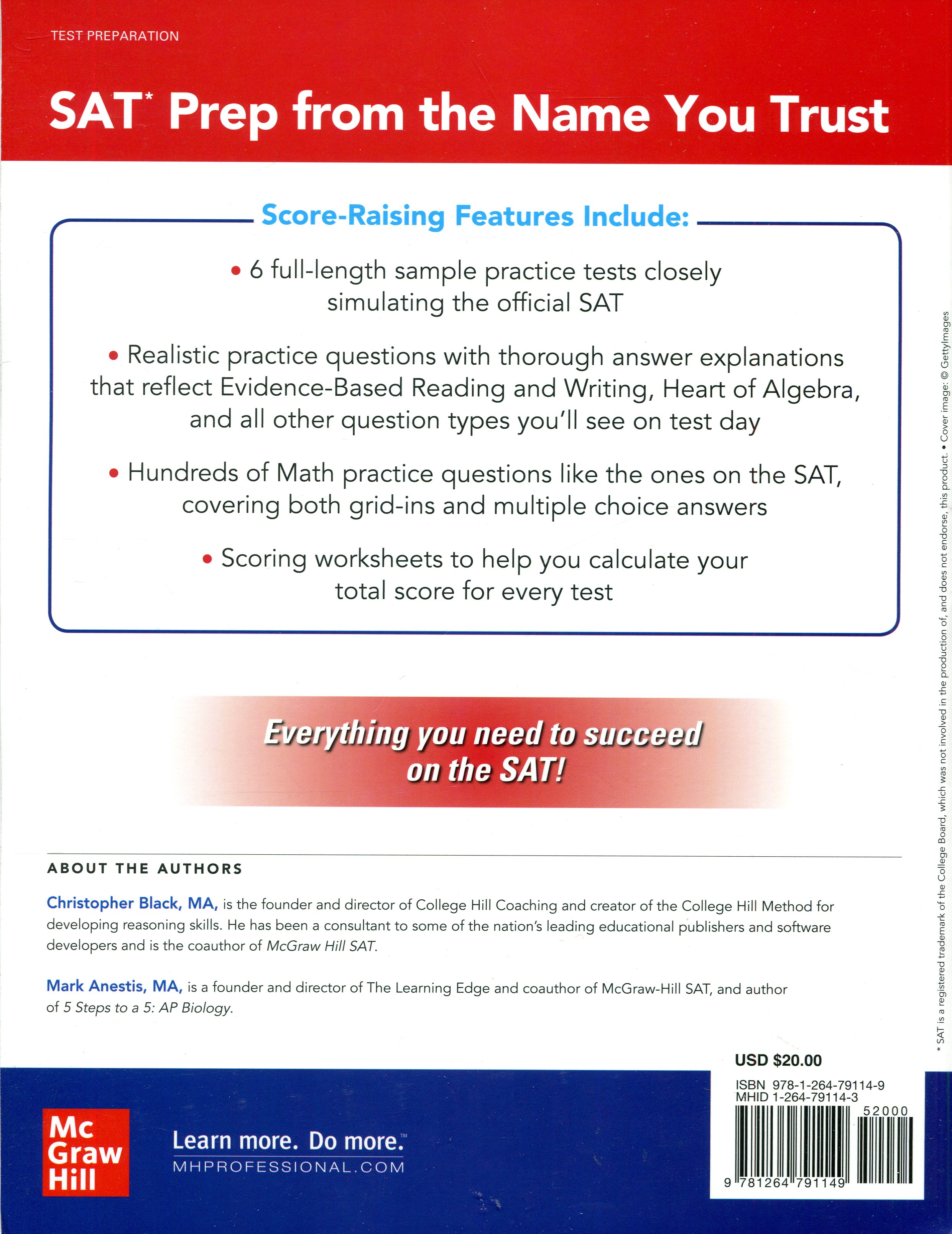 mcgraw hill education 6 sat practice tests answers pdf