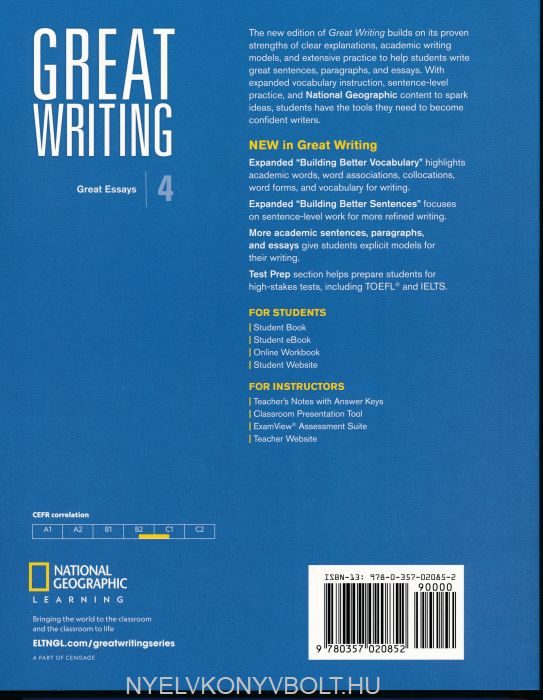 great writing 4 great essays 5th edition