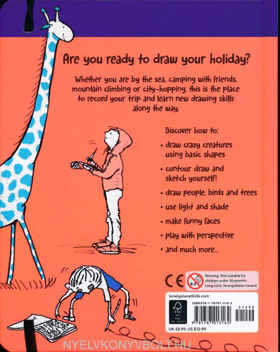 My Holiday Drawing Book by Lonely Planet Kids