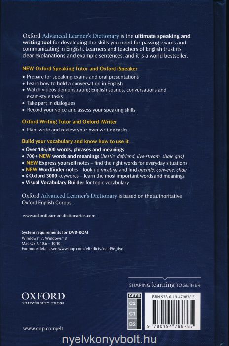 oxford advanced learners dictionary 8th edition for windows