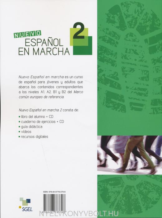 Nuevo Espanol En Marcha 2 Cuaderno De Ejercicios Cd Nyelvkönyv Forgalmazás Nyelvkönyvbolt 8558